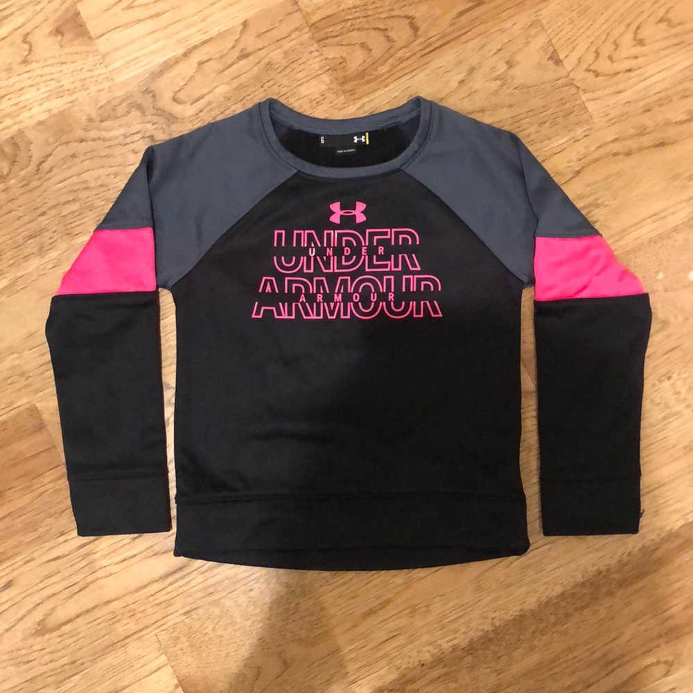 Girls Under Armour Sweatshirt size 6